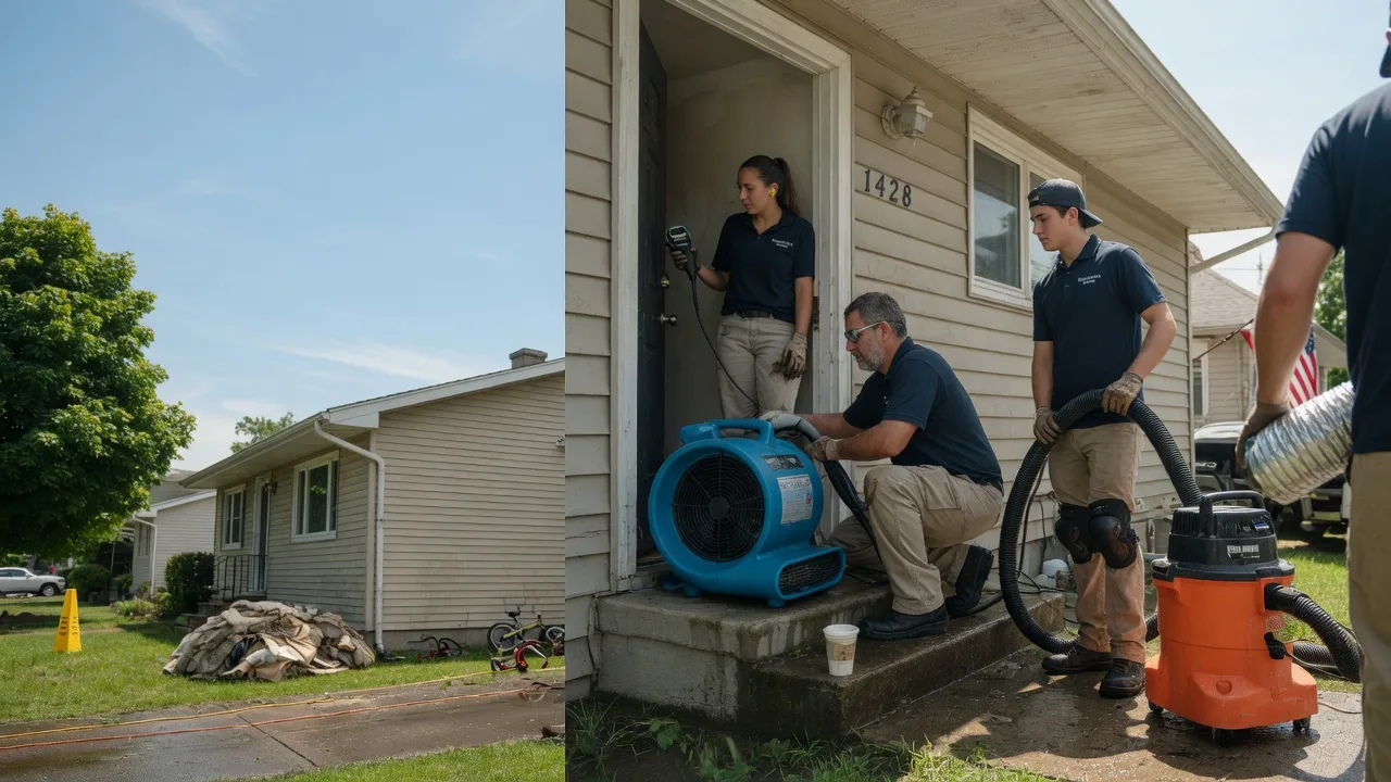 Water Damage Restoration in Chataignier, LA near me